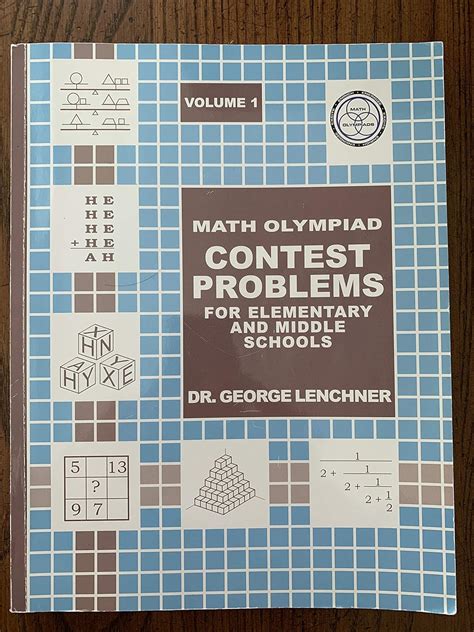 Read Math Olympiad Contest Problems For Elementary And Middle Schools By George Lenchner Great Book Pdf 