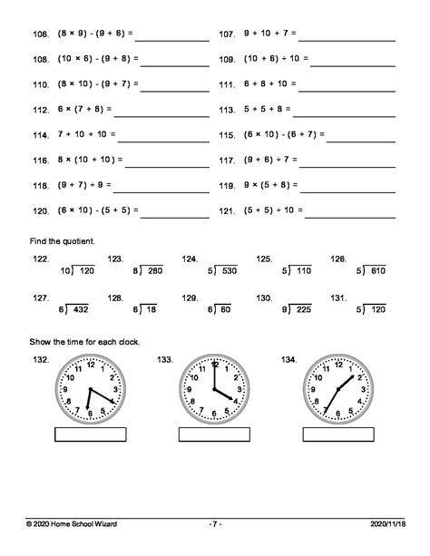 Read Math Papers 5 Grade 