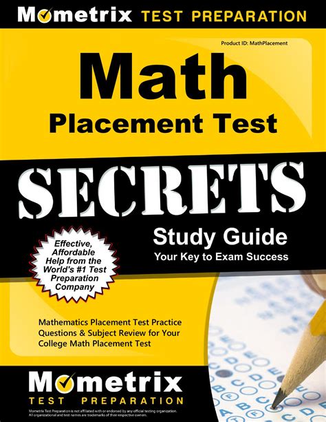 Download Math Placement Study Guide 