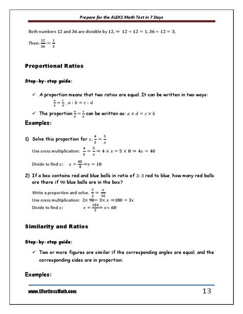 Download Math Study Guide For Placement Test 