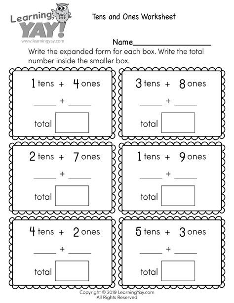 Full Download Math Tens And Ones Worksheet Grade 1 Free And Printable 