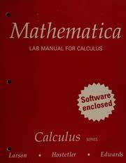 mathematica lab manual for calculus answers