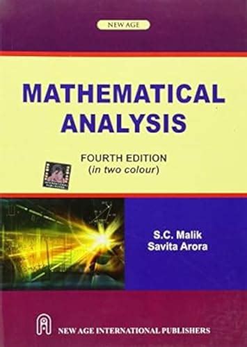 Mathematical Analysis By Malik Arora