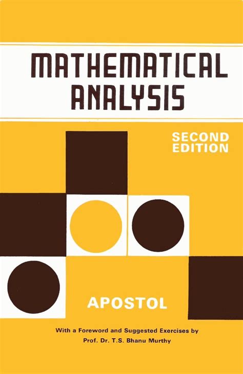 Mathematical Analysis Tom Apostol
