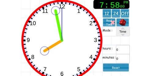 Mathematical Demonstrations Visnos Math Clock Digital - Math Clock Digital