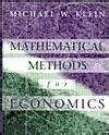 mathematical methods for economics michael klein