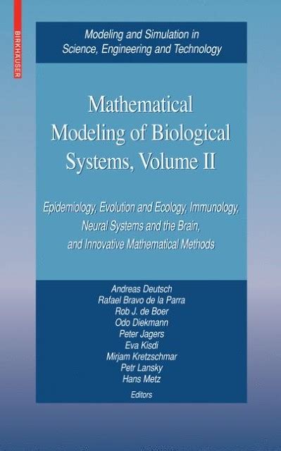 Mathematical Modeling Of Biological Systems