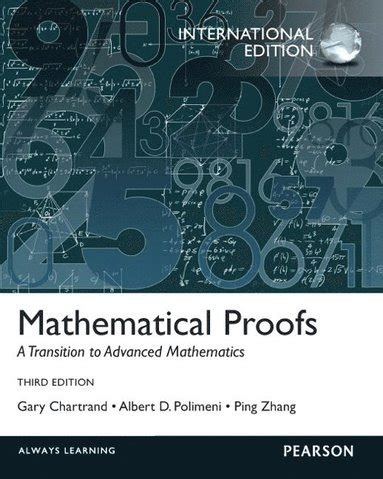 Mathematical Proofs Gary Chartrand Third Edition Solutions