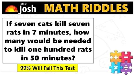 Mathematical Riddles With Answer Key