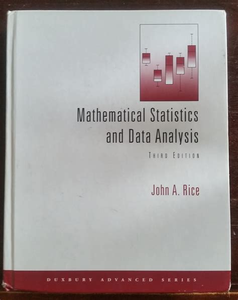 mathematical statistics and data analysis by john a rice