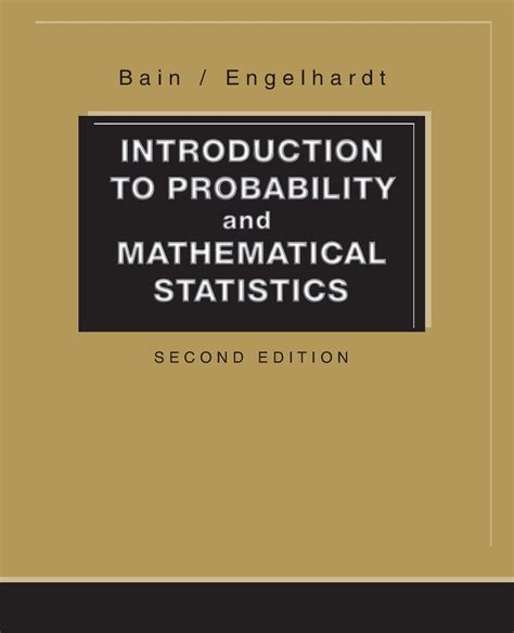 Mathematical Statistics And Probability Bain Solution