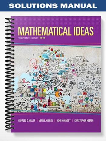Read Mathematical Ideas Value Package Includes Students Study Guide And Solutions Manual For Mathematical Ideas 11Th Edition 