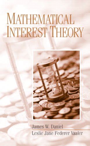 Full Download Mathematical Interest Theory 1St First Edition 