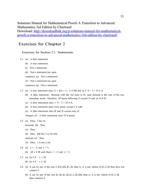 Download Mathematical Proofs Solutions Pdf 