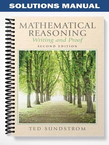 Full Download Mathematical Reasoning Writing And Proof Solution Manual 
