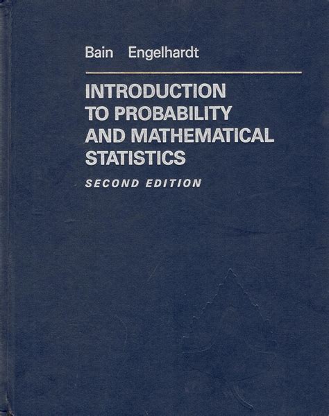 Full Download Mathematical Statistics And Probability Bain Solution 