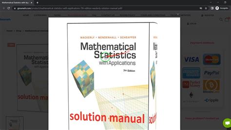 Download Mathematical Statistics Wackerly Solutions Pdf 