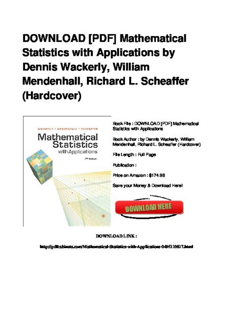 Read Online Mathematical Statistics With Applications 7Th Edition Answer Key 