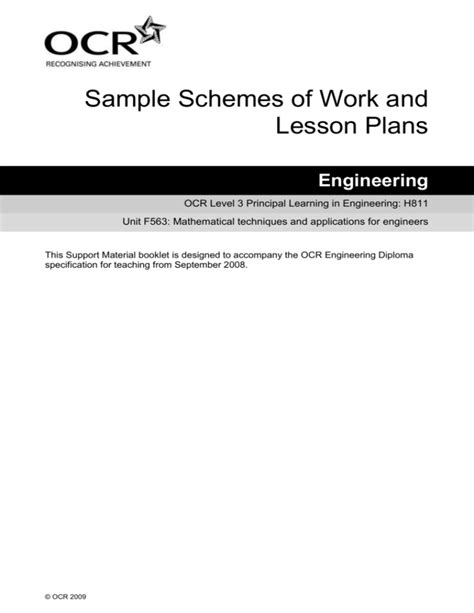 Read Online Mathematical Techniques And Applications For Engineers Ocr 