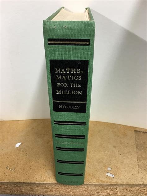 Mathematics For The Million