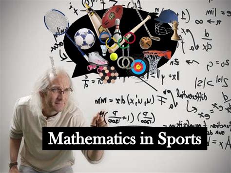 Mathematics In Sport Plus Maths Org Math Sport - Math Sport