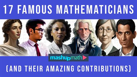 mathematics mathematicians biography and contributions