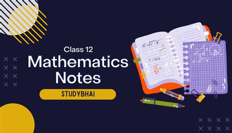 Mathematics Notes For Class 12 Chapter 3 Matrices