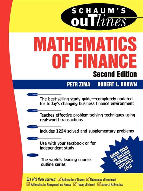 Mathematics Of Finance Zima Solution Manual