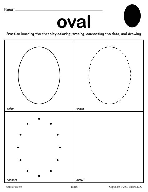 Mathematics Preschool Oval Worksheets With Fun Oval Worksheet Preschool  - Oval Worksheet Preschool;