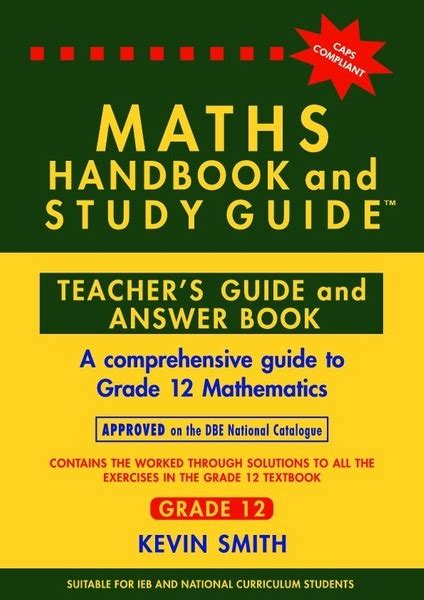 mathematics study guide grade 9