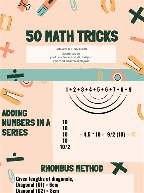 Mathematics Tricks Pdf