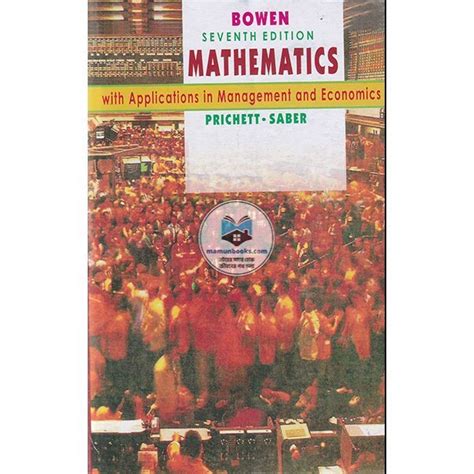 Mathematics With Application In Management And Economics Solution
