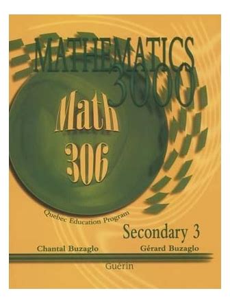 Full Download Mathematics 3000 Secondary 3 Answers Mology 