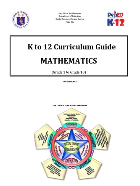 Read Mathematics Curriculum Guide Geometry 