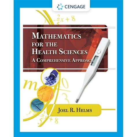 Read Mathematics For Health Sciences A Comprehensive Approach Math And Writing For Health Science 