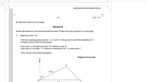 Read Online Mathematics Sl Paper 2 Tz2 M08 