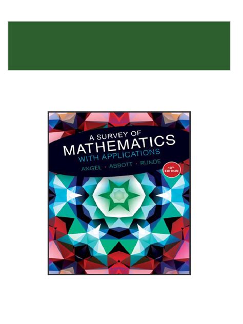 Download Mathematics With Applications 10Th Edition 