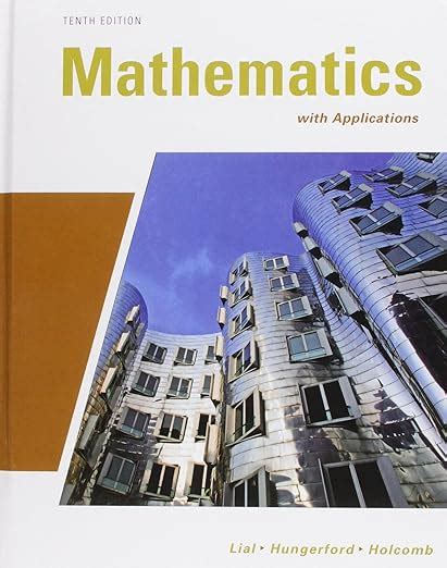 Download Mathematics With Applications 10Th Edition Mymathlab 