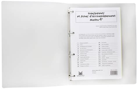 mathematiques 4e transparents