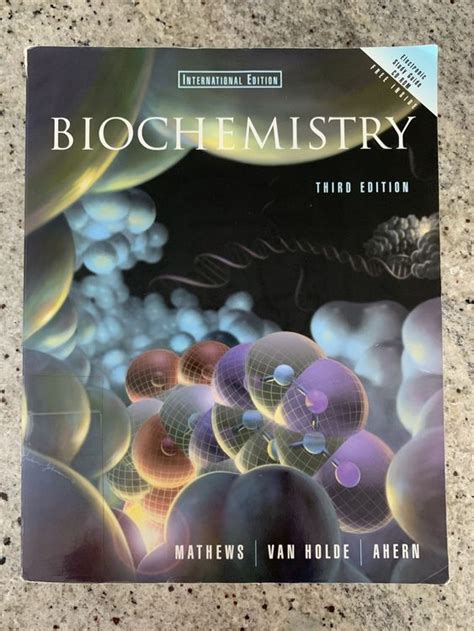 Full Download Mathews Van Holde Biochemistry 3Rd Edition 