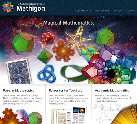 Mathigon The Mathematical Playground Math Resources - Math Resources