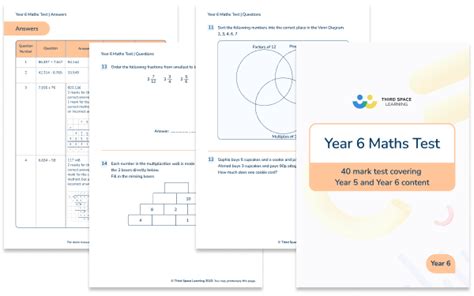 mathletics practice test year 6