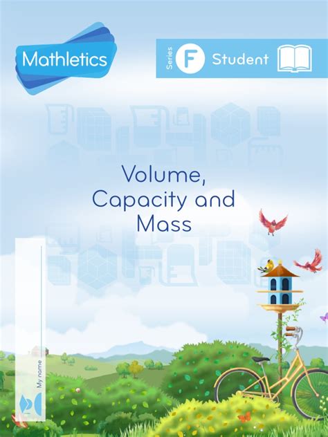 mathletics volume capacity mass