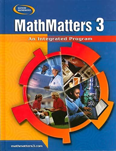 Mathmatters 3 An Integrated Program Mcgraw Hill Math Matters - Math Matters