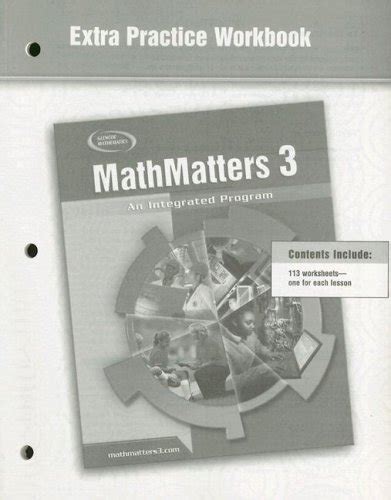 mathmatters 3 extra practice workbook answer key