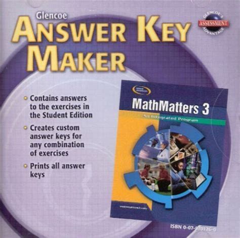 Download Mathmatters 3 Answer Key 