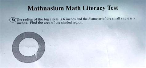 Mathnasium Literacy Test