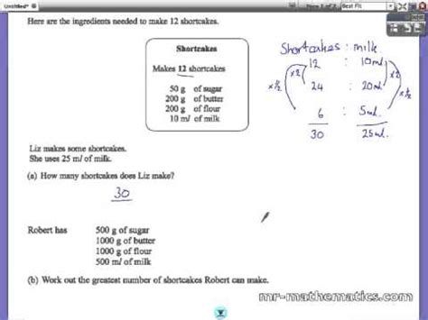 Mathrecipes Youtube Math Recipe - Math Recipe