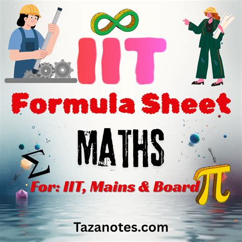 maths 11th and 12th formula