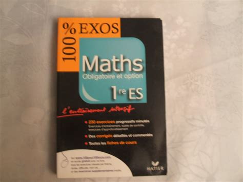 Maths 1e Es